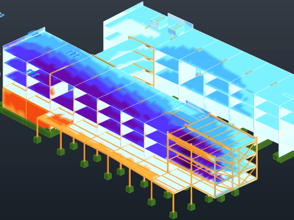 Wind Loads Simulation in AEC Collection - Revit