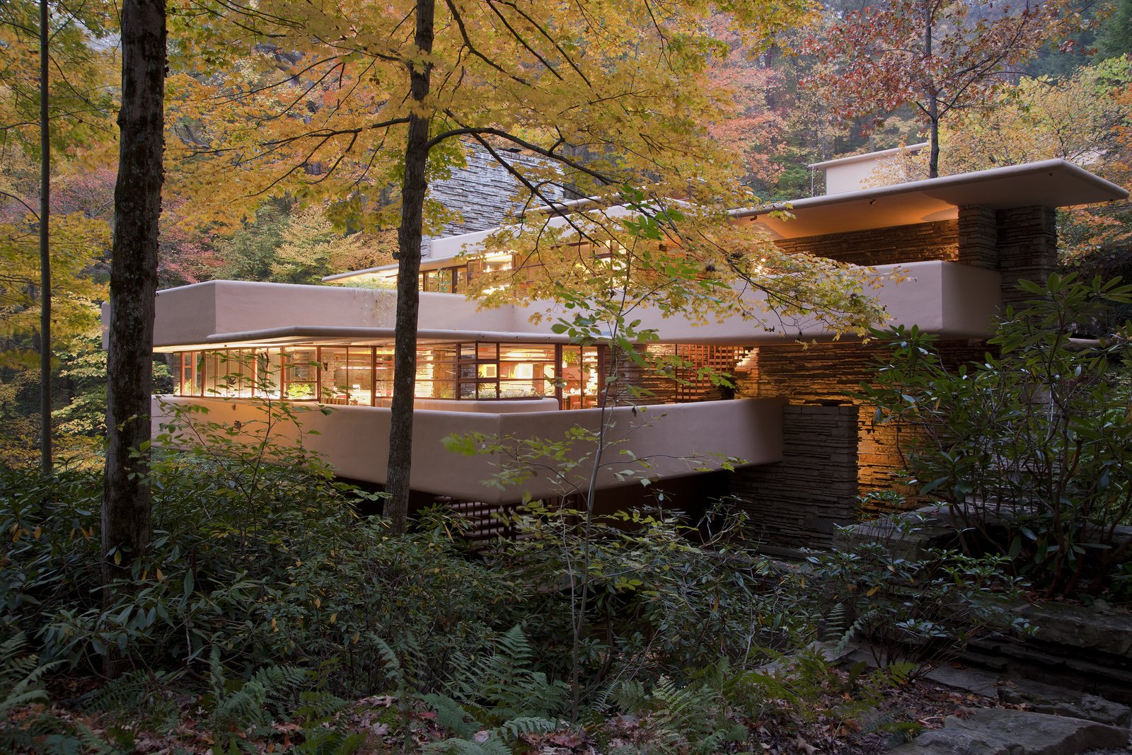 Fallingwater House by Frank Lloyd Wright