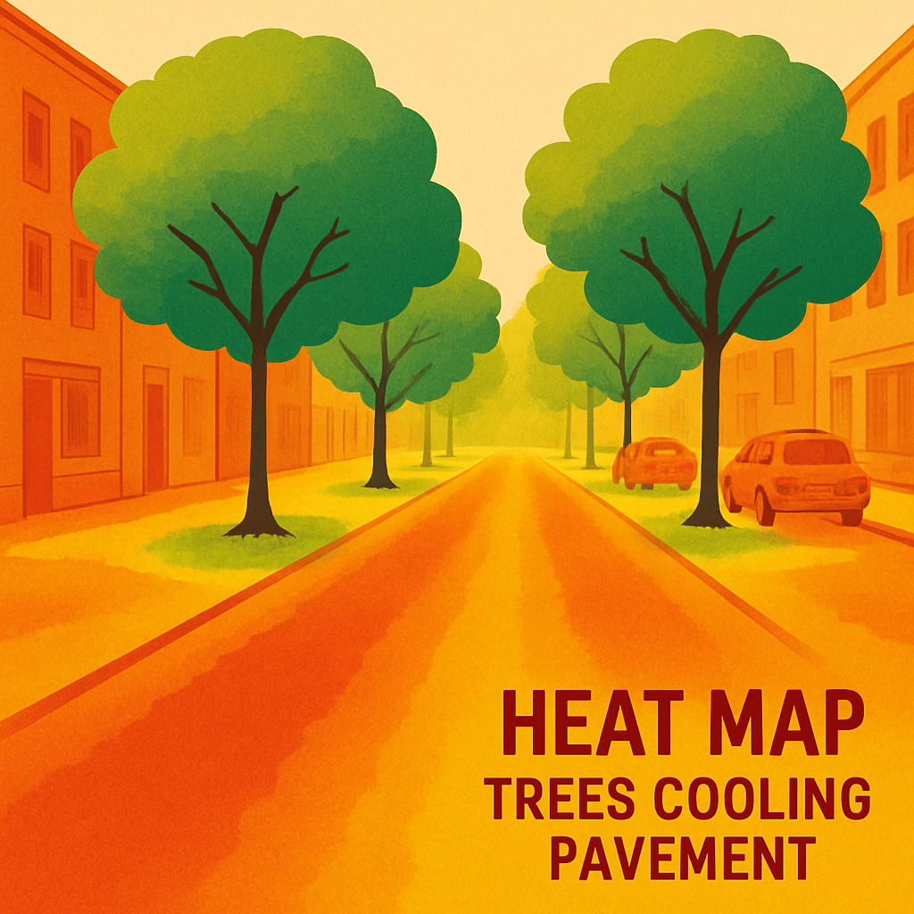 heat mep for the tree pavement