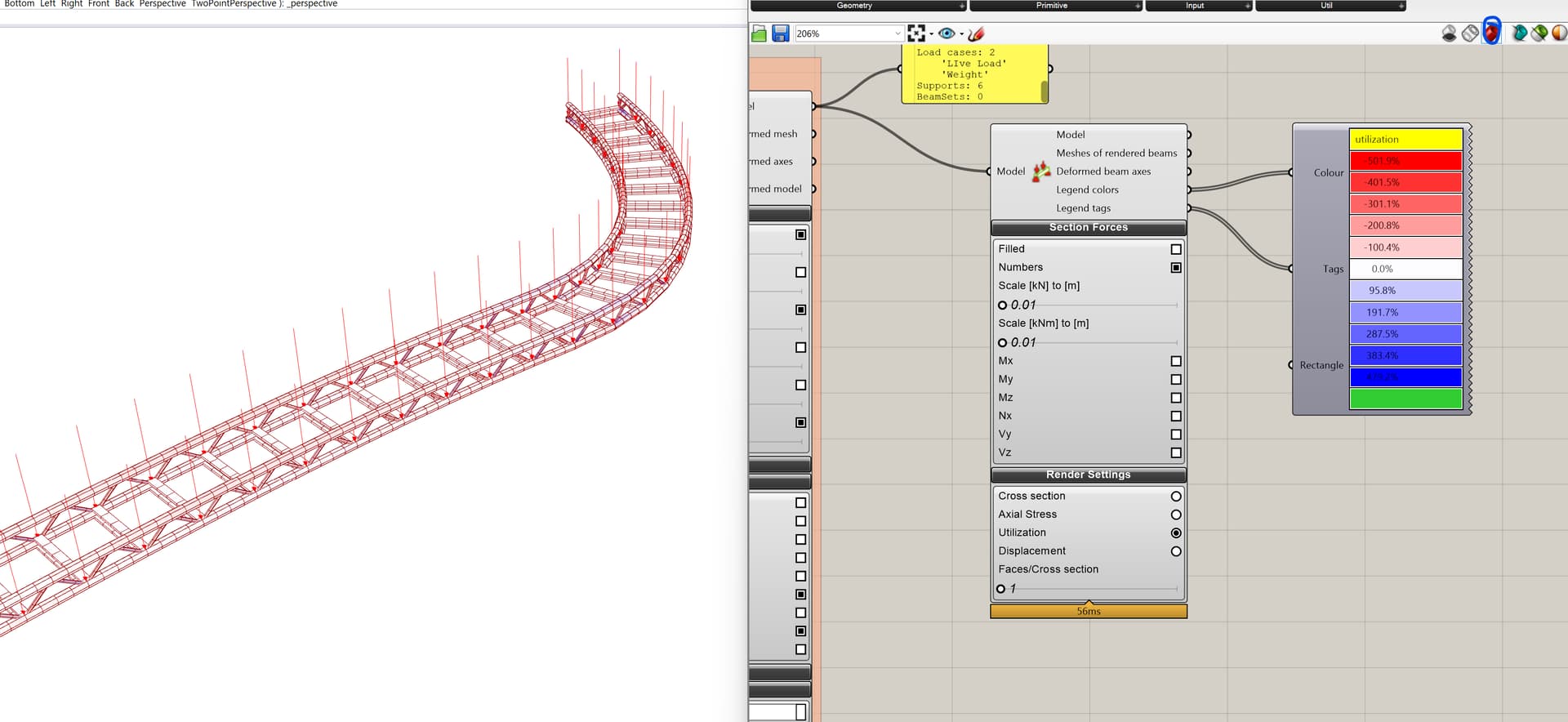 karamba 3d Interface