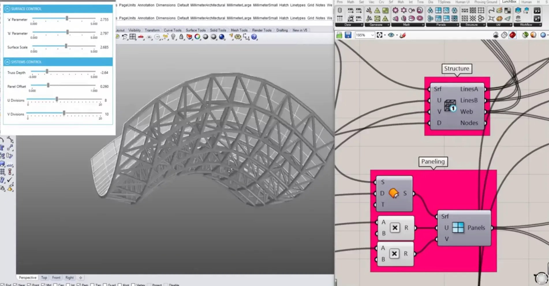 lunchbox plugin for grasshopper