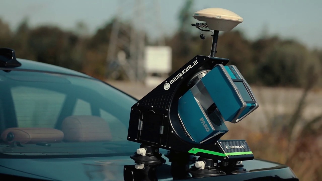  Mobile Laser Scanner on a vehicle