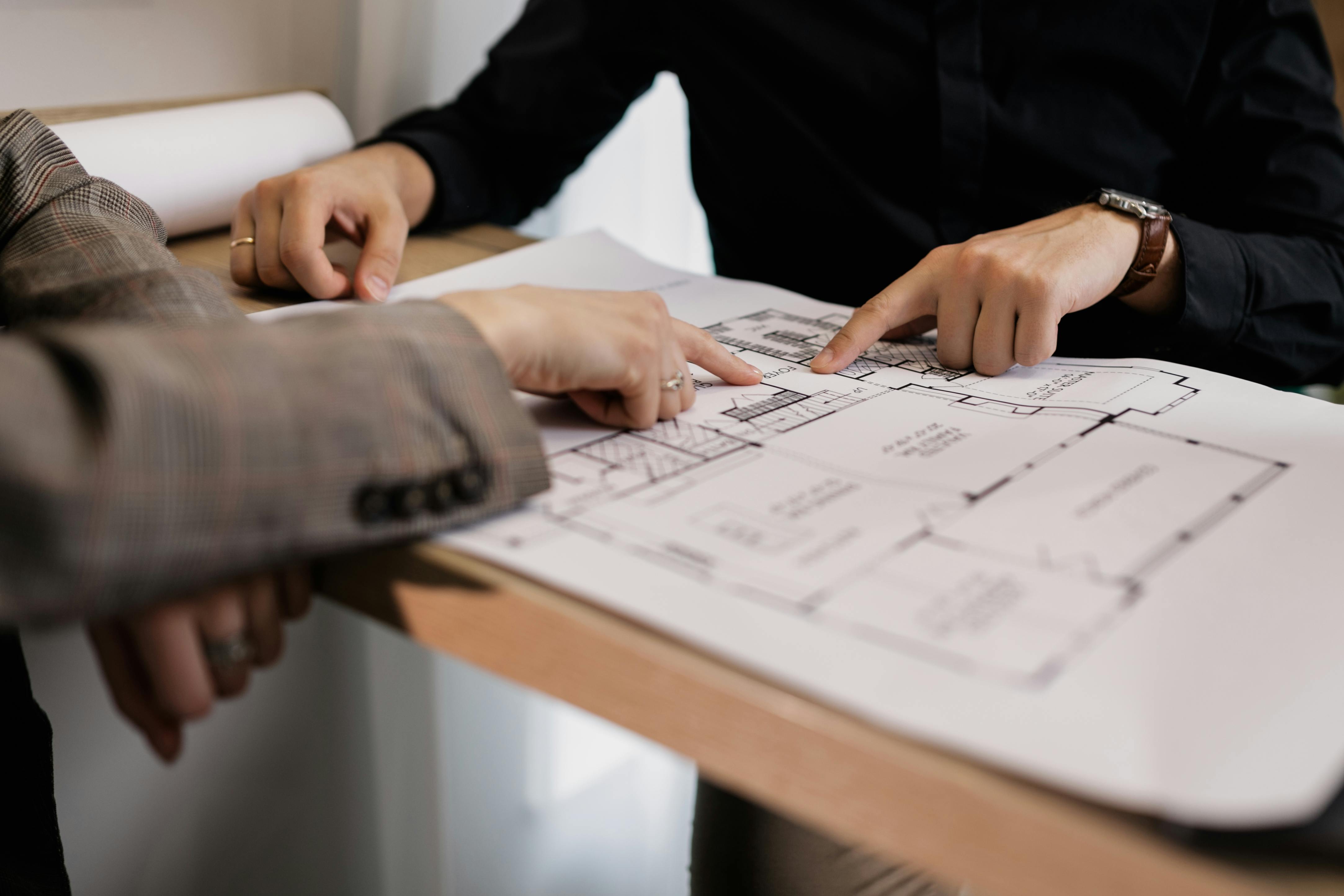 Design planning with a blueprint