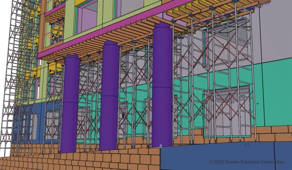 project design on Tekla Structures