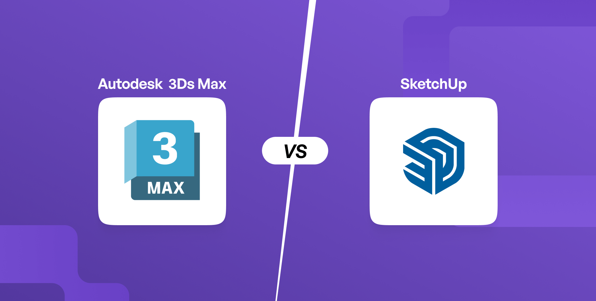 hyppigt Kort levetid Ryg, ryg, ryg del 3ds Max Vs Sketchup: Detailed Comparison For 3D Modelling