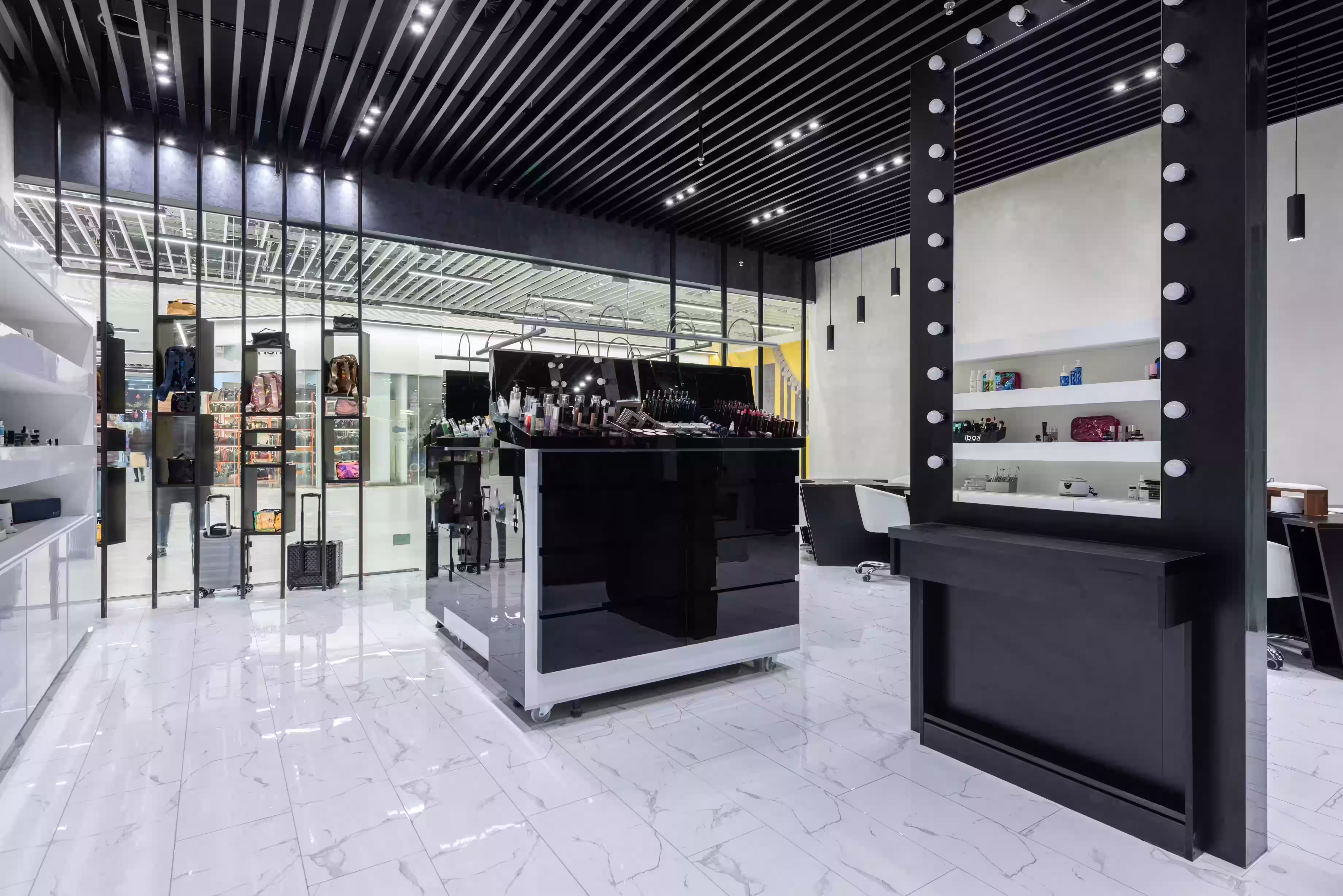 Modern Interior design of a retail business