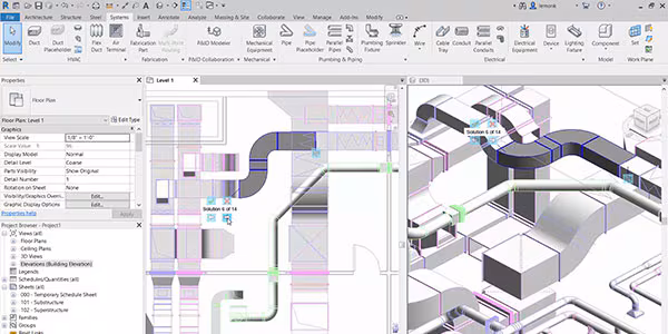 Revit MEP user interface